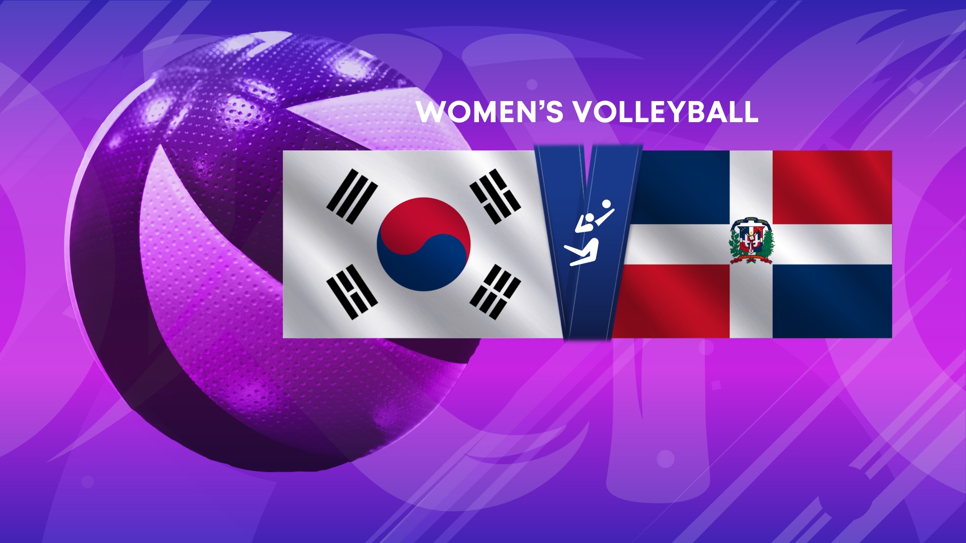 Volleyball Women's Pool A South Korea vs. Dominican Republic